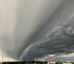 Shelf Cloud, Newton, Kansas, 16 July, 2020