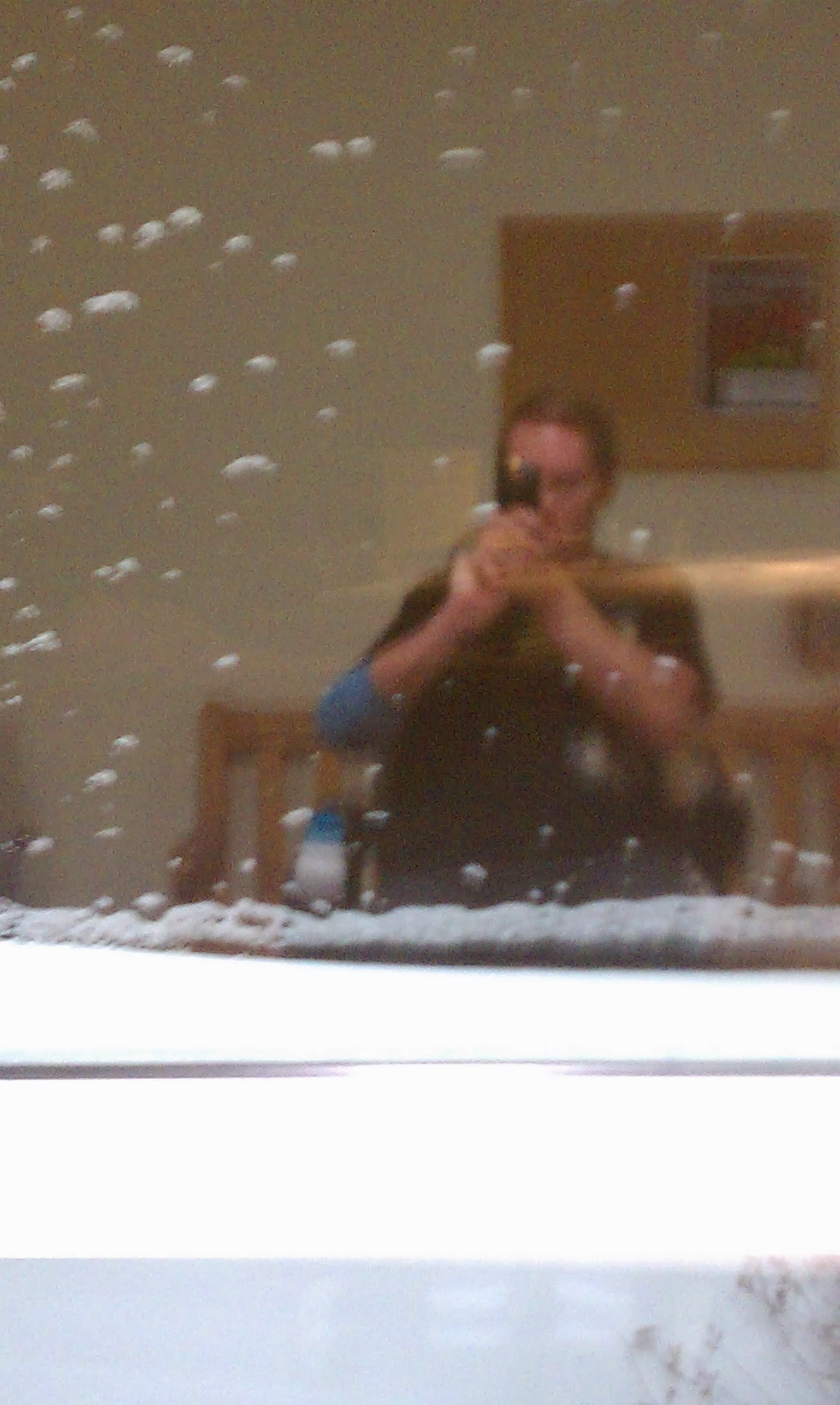 Photography of "Reflection of a blizzard" - North Newton, KS, December 2010