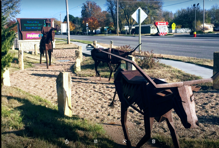 Closer to the end of the trail, Park City, Kansas.