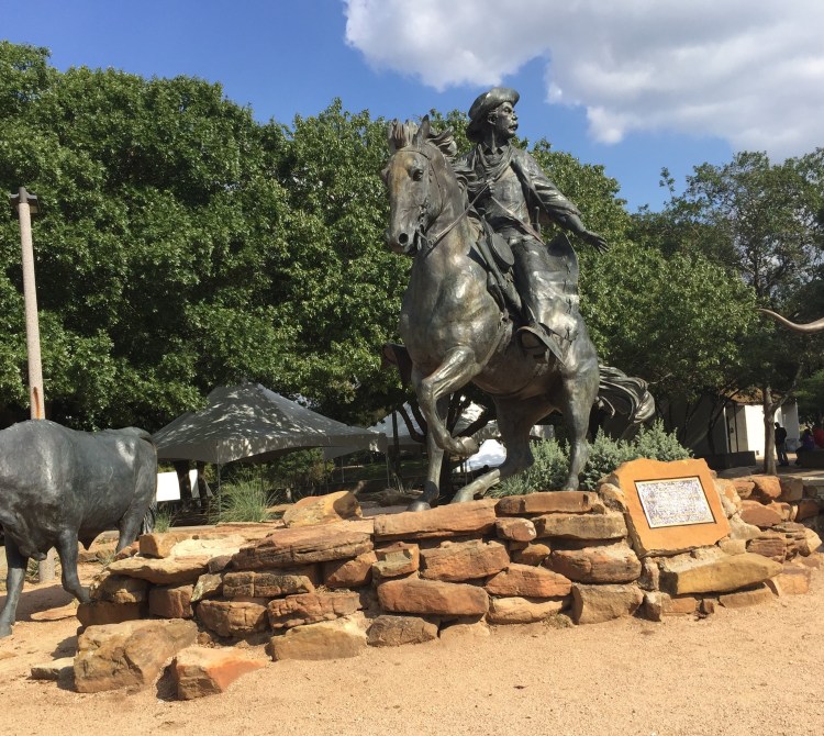 Waco, Texas- nickle a head to cross the bridge over the Brazos.