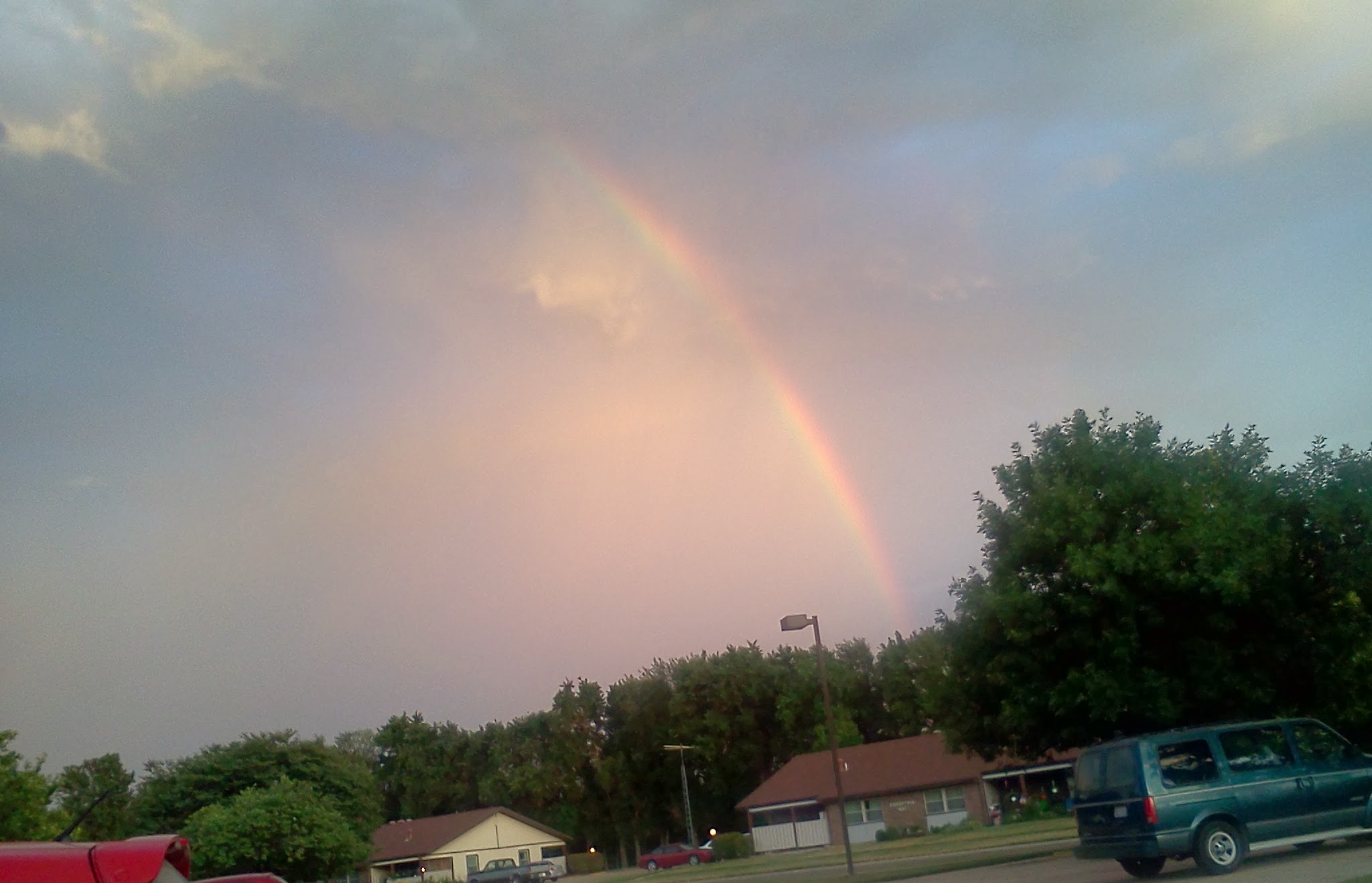 After the storm is the promise of a new day, North Newton, Kansas