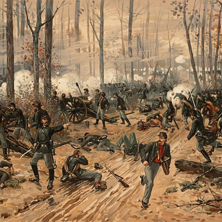 The battle of Shiloh, April 1862,